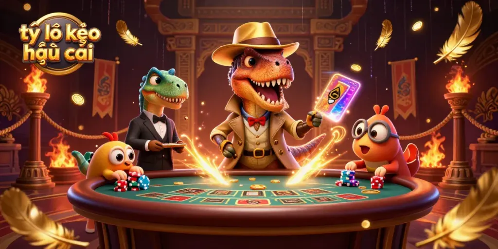 Experience thrilling tỷ lệ kèo nhà cái action with our unique 3D velociraptor blackjack scene.