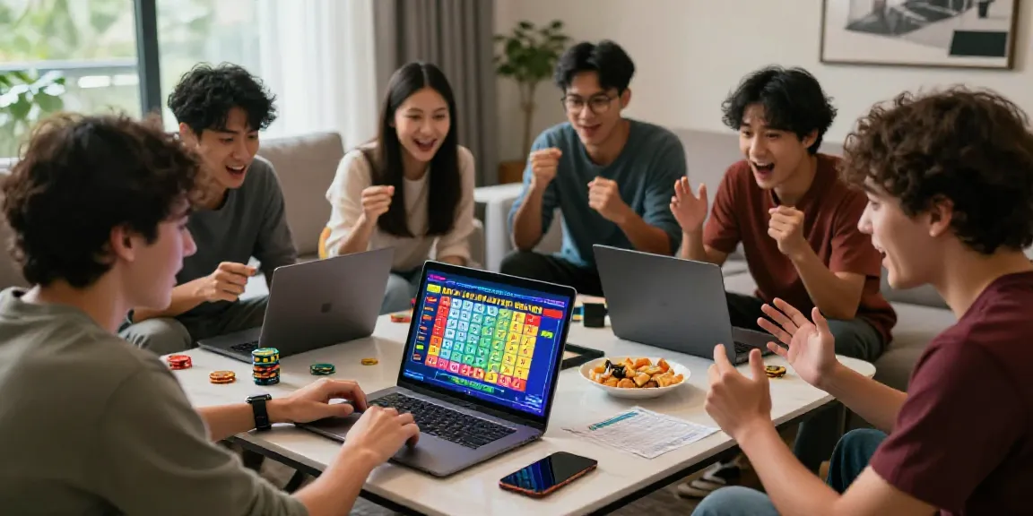 Dewalive Link fosters camaraderie among friends in a lively online Toto 4D betting scene.