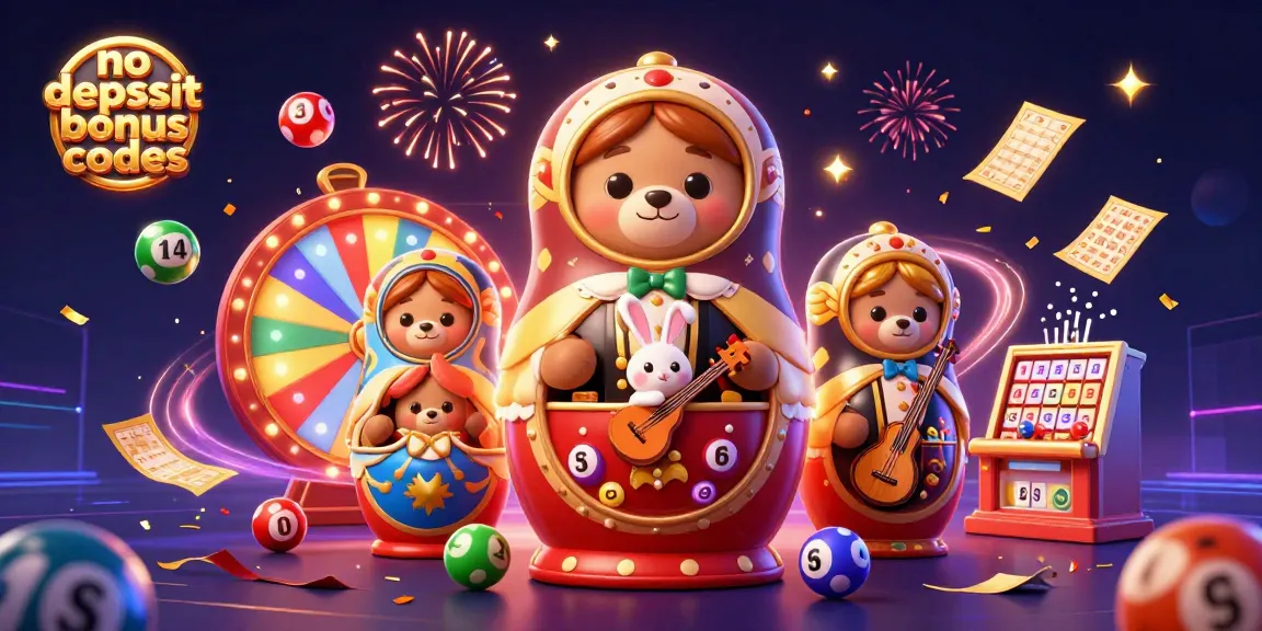 Engage with no deposit bonus codes through a lively casino-themed digital art scene.
