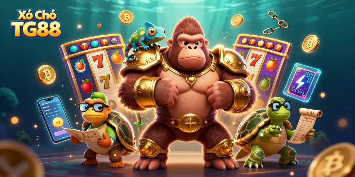 Win big at Xổ Số TG88 with vibrant slot games featuring dynamic characters and enticing visuals.
