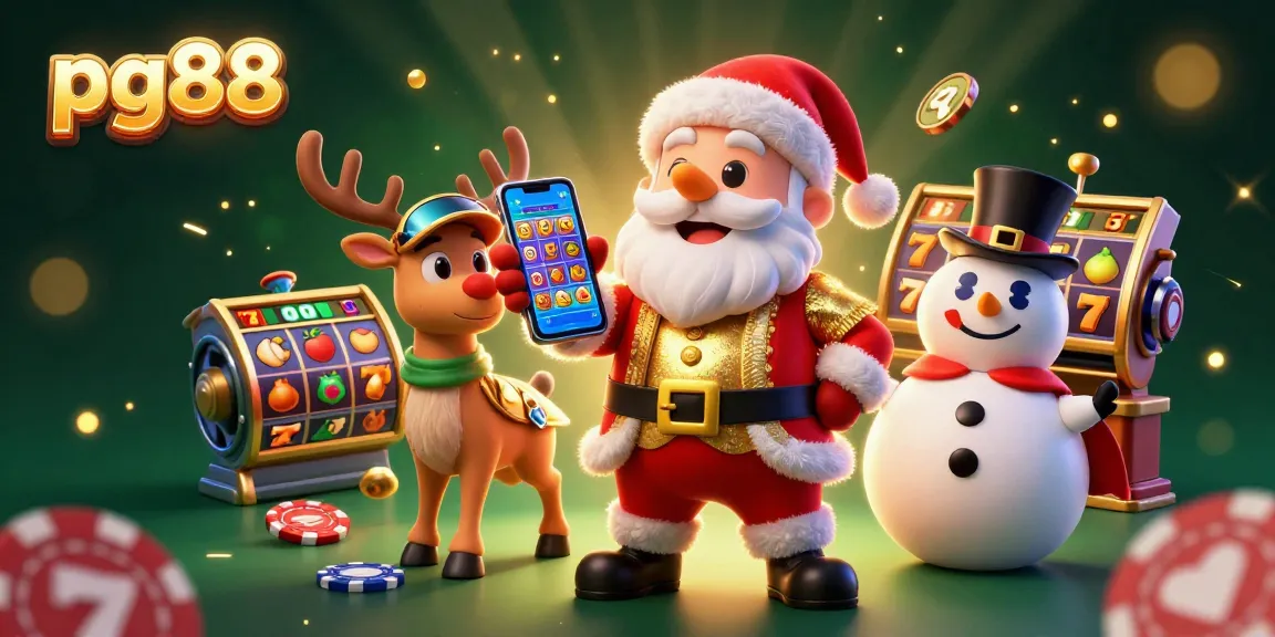 Play pg88 with exciting jackpot slots and friendly characters in a dynamic casino scene.